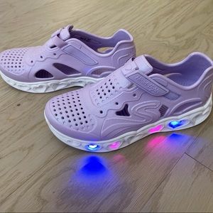 Skechers Foamies Hearted Lighted Sneaker